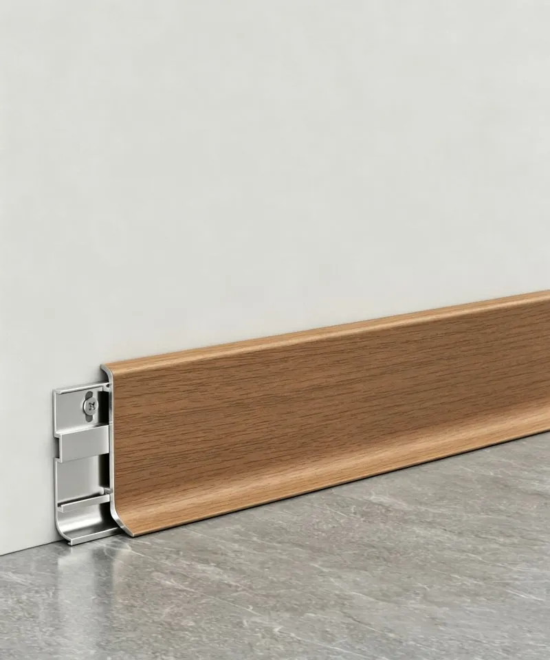 Skirting Light Walnut 2,5mt - 60mm